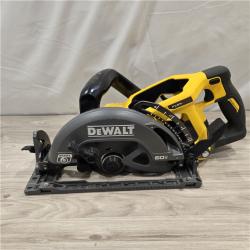 AS-IS DEWALT FLEXVOLT 60V MAX Cordless 7-1/4 in. Wormdrive Style Circular Saw (Tool Only)