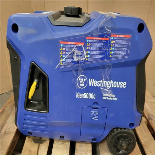 CALIFORNIA AS-IS WESTINGHOUSE PORTABLE GENERATOR
