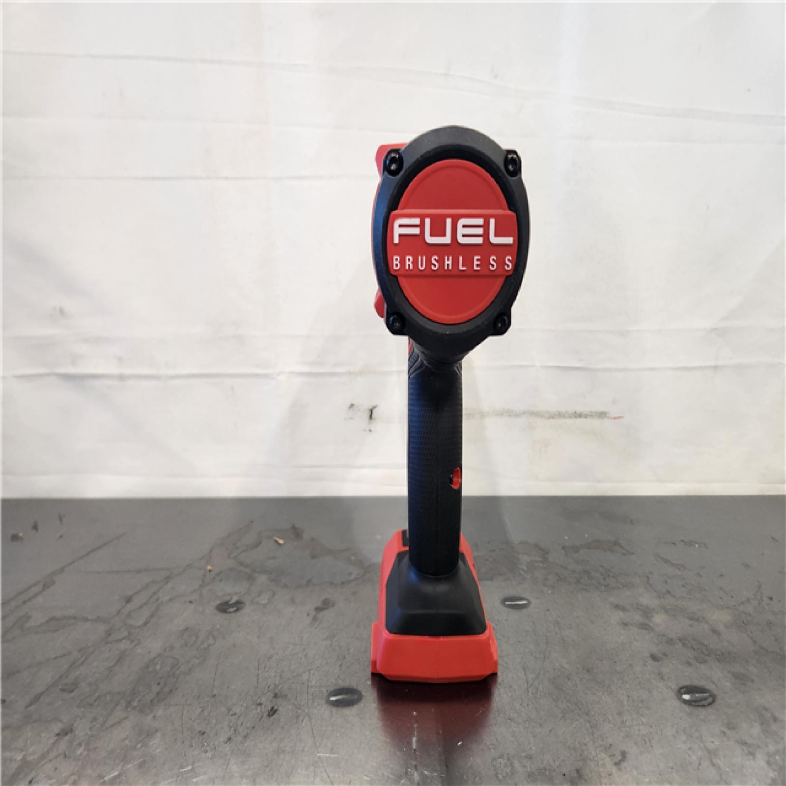 AS-IS- Milwaukee FUEL 18V Lithium-Ion Brushless Cordless 1/2 in. Impact Wrench with Friction Ring (Tool-Only)