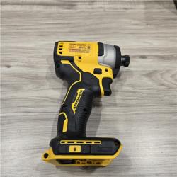 LIKE NEW! - DEWALT ATOMIC 20V MAX* Brushless Cordless Compact 1/4 in. Impact Driver Kit