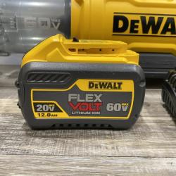 AS-IS DEWALT FLEXVOLT 60V MAX 160 MPH 760 CFM Brushless Cordless Axial Blower Kit