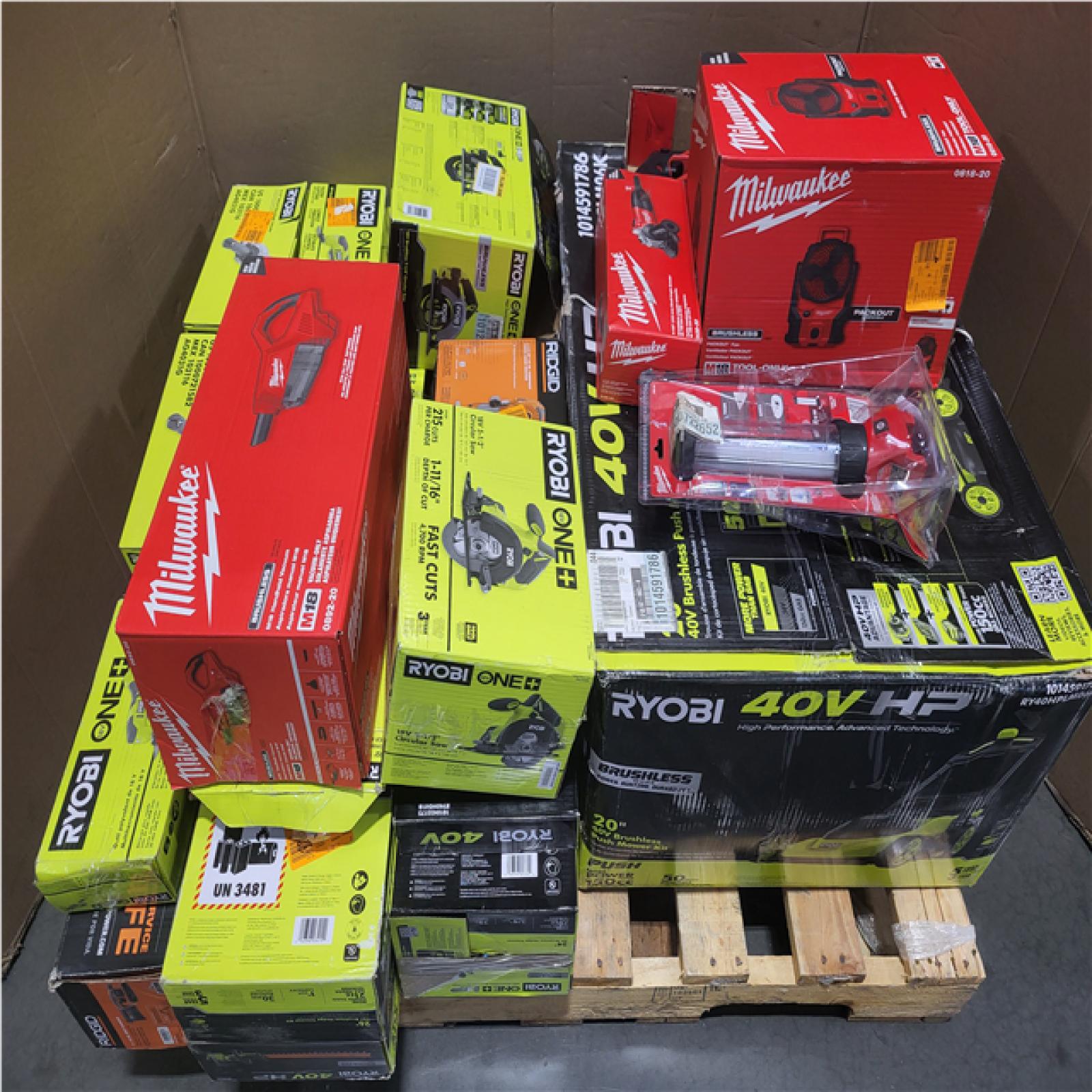 CALIFORNIA AS-IS TOOL PALLET