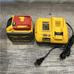 AS-IS DEWALT 20V/60V MAX FLEXVOLT Lithium-Ion 9.0Ah Battery and Charger Starter Kit