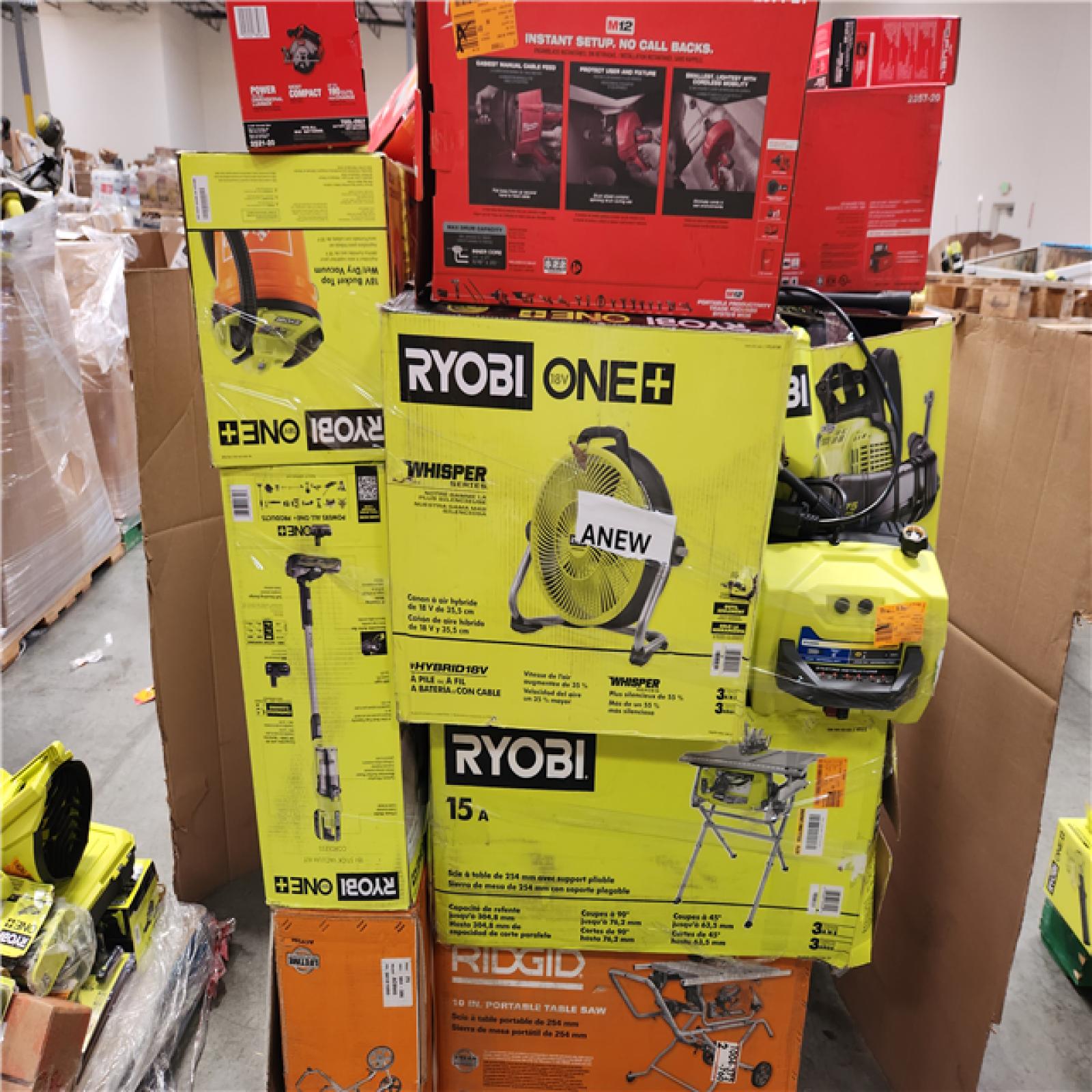 California AS-IS Tool Pallet