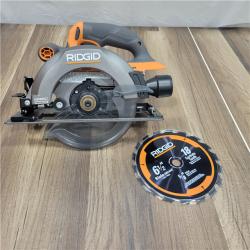 GOOD RIDGID 18V SubCompact Brushless Cordless 6 1/2 in. Circular Saw (Tool Only)