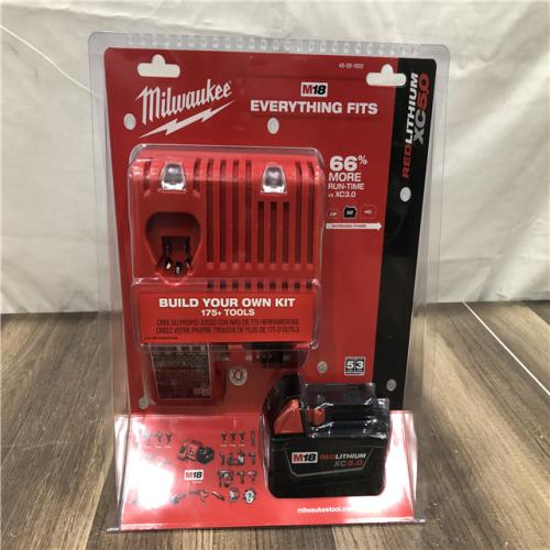 NEW- Milwaukee M18 18-Volt Lithium-Ion XC Starter Kit