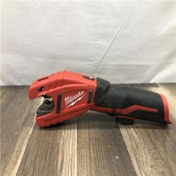 AS-IS Milwaukee M12 12V Lithium-Ion Cordless Copper Tubing Cutter (Tool-Only)