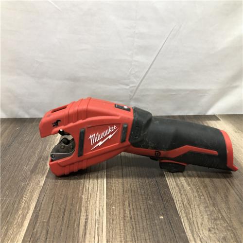AS-IS Milwaukee M12 12V Lithium-Ion Cordless Copper Tubing Cutter (Tool-Only)