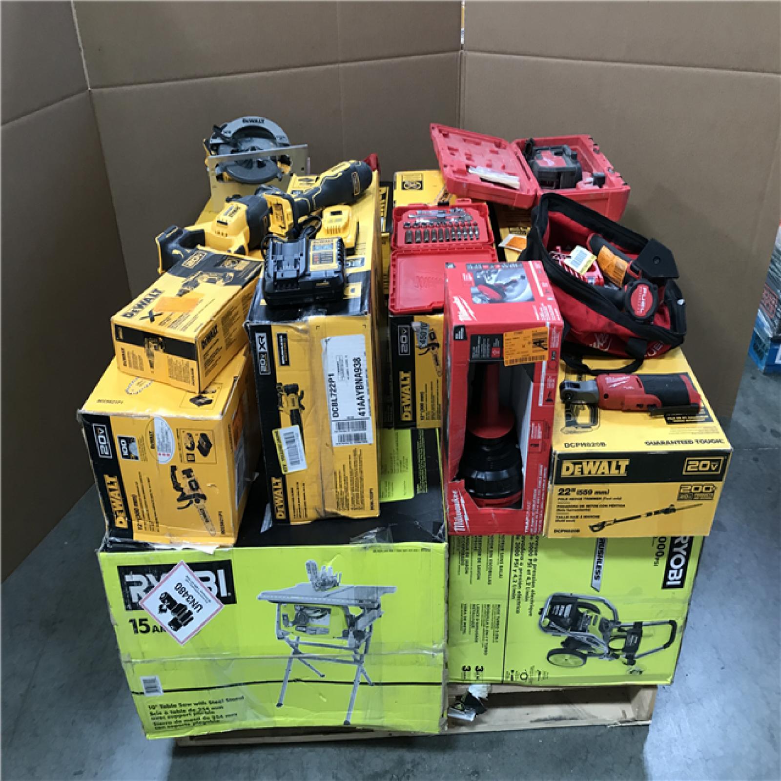 CALIFORNIA AS-IS TOOL PALLET