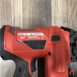 AS-IS Milwaukee FUEL 12-Volt Lithium-Ion Brushless Cordless 18-Gauge 1-1/2 in. Compact Brad Nailer (Tool Only)