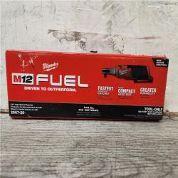 Phoenix Location NEW Milwaukee M12 FUEL 12-Volt Lithium-Ion Brushless Cordless High Speed 3/8 in. Ratchet (Tool-Only)