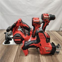 AS-IS- Milwaukee M18 4-Tool Combo Kit