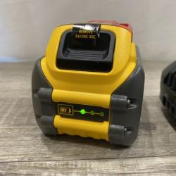 AS-IS DEWALT FLEXVOLT 20V/60V MAX Lithium-Ion 6.0Ah Battery Pack with 6 Amp Output Charger