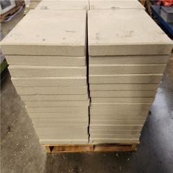 Phoenix AS-IS Oldcastle 15.75 in. x 15.75 in. x 1.75 in. White Concrete Step Stone (90- Piece Pallet)