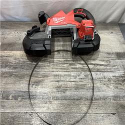 AS-IS Milwaukee FUEL 18V Lithium-Ion Brushless Cordless Deep Cut Band Saw (Tool-Only)