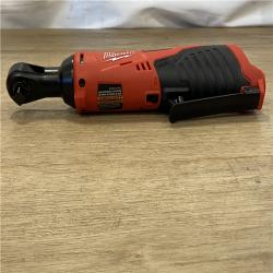 AS-IS Milwaukee 12V Lithium-Ion Cordless 3/8 in. Ratchet (Tool-Only)