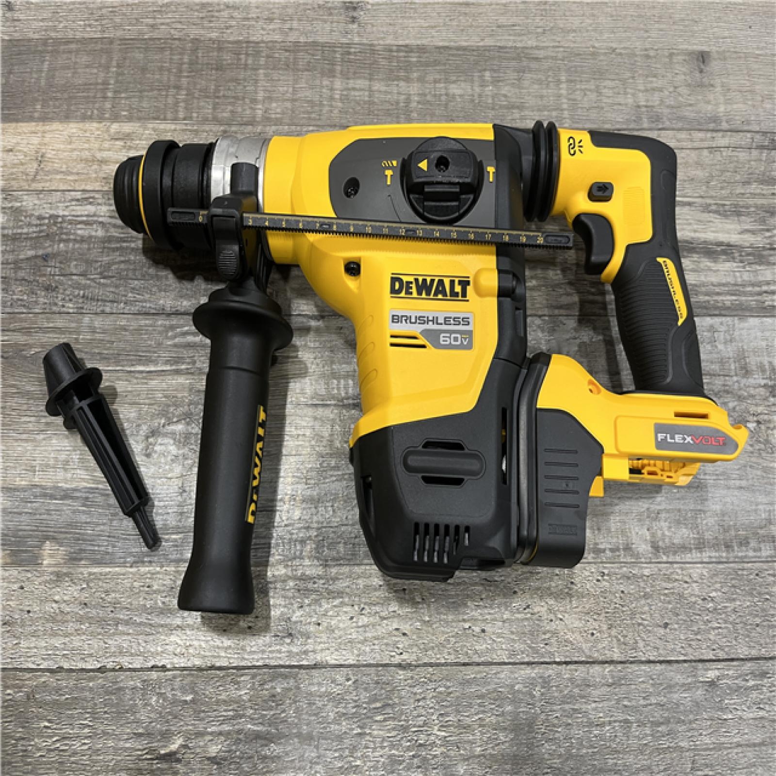 AS-IS DEWALT FLEXVOLT 60V MAX Cordless 1-1/4 in. SDS Plus Rotary Hammer (Tool Only)