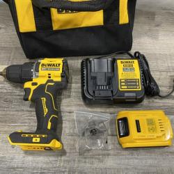 AS-IS DEWALT Atomic 20V Lithium-Ion Cordless Compact 1/2 in. Drill/Driver Kit