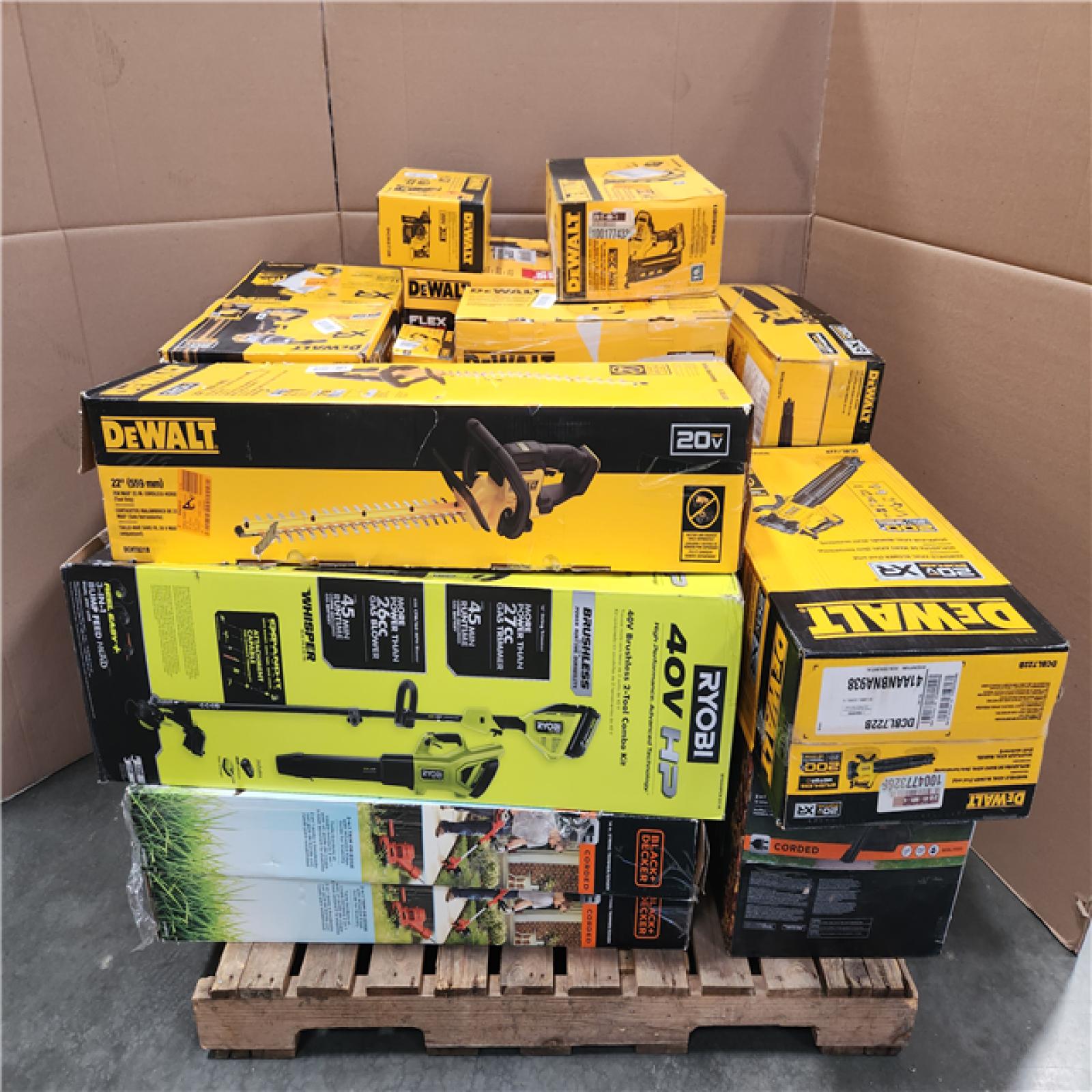 CALIFORNIA AS-IS TOOL PALLET