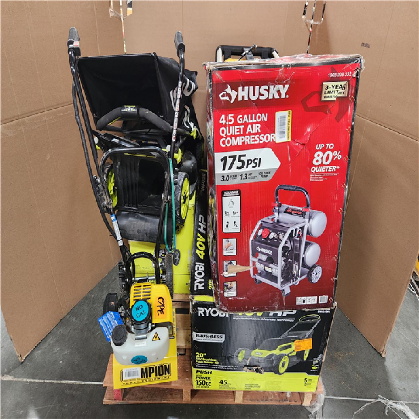 CALIFORNIA AS-IS OUT DOOR POWER EQUIPMENT