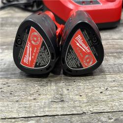 AS-IS Milwaukee 12-Volt Lithium-Ion Brushless Cordless Subcompact Drill and Impact Driver Combo Kit