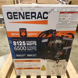 Phoenix NEW Generac 8125/6500-Watt Dual Fuel Portable Generator  Easy-To-Use Electric Start (SEALED)