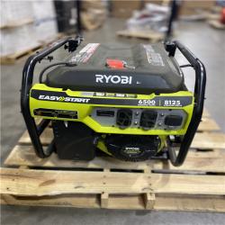 Dallas Location - As-Is RYOBI 8125-Watt Gasoline Powered Portable Generator