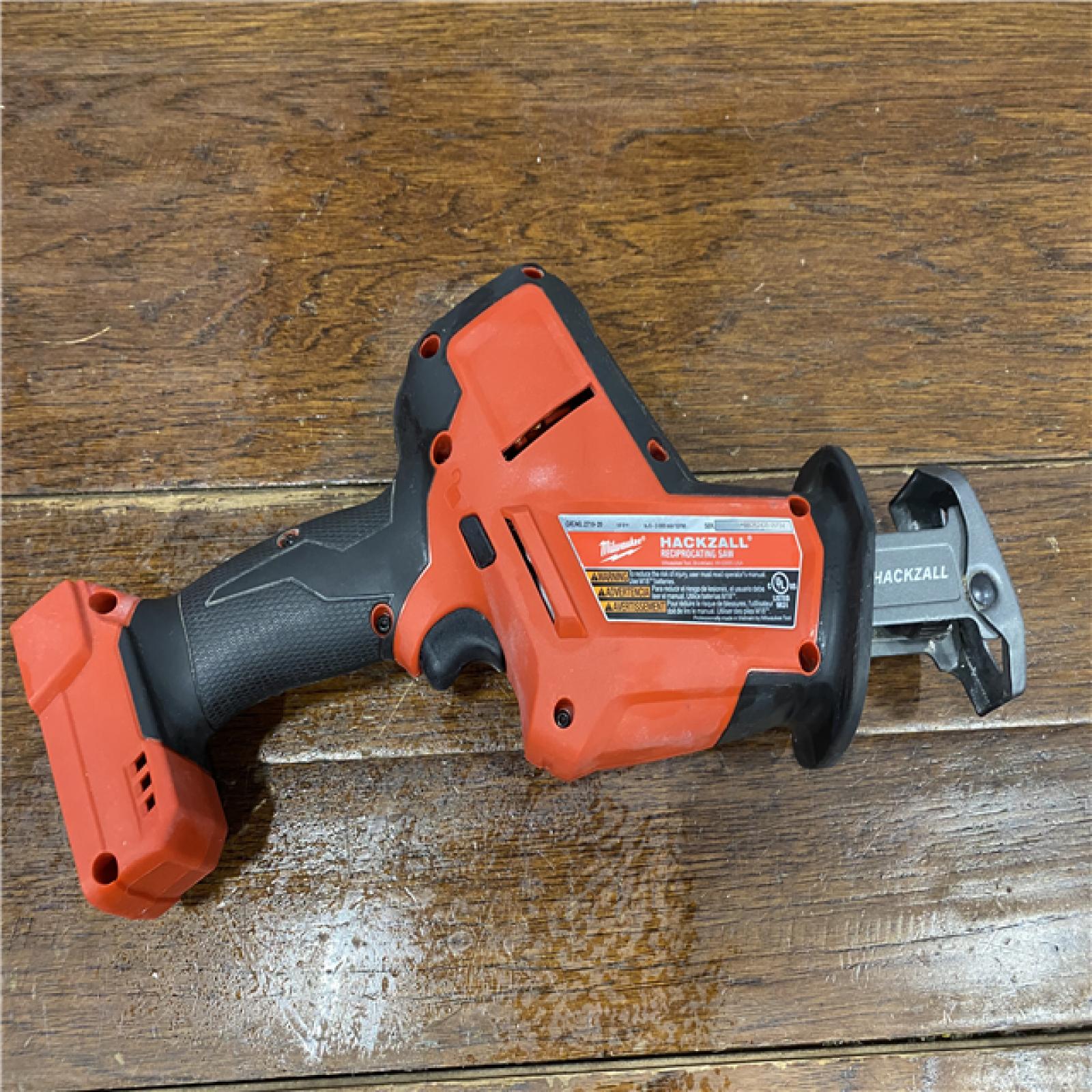 AS-IS M18 FUEL 18V Lithium-Ion Brushless Cordless HACKZALL Reciprocating Saw (Tool-Only)