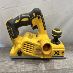 AS-IS DEWALT 20V MAX XR Cordless Brushless 3-1/4 in. Planer (Tool Only)