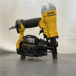 AS-IS - DeWalt 1-3/4 in. 15 Degree Pneumatic Coil Roofing Nailer