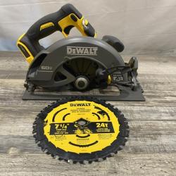 AS-IS DEWALT FLEXVOLT 60V MAX Cordless Brushless 7-1/4 in. Circular Saw with Brake (Tool Only)