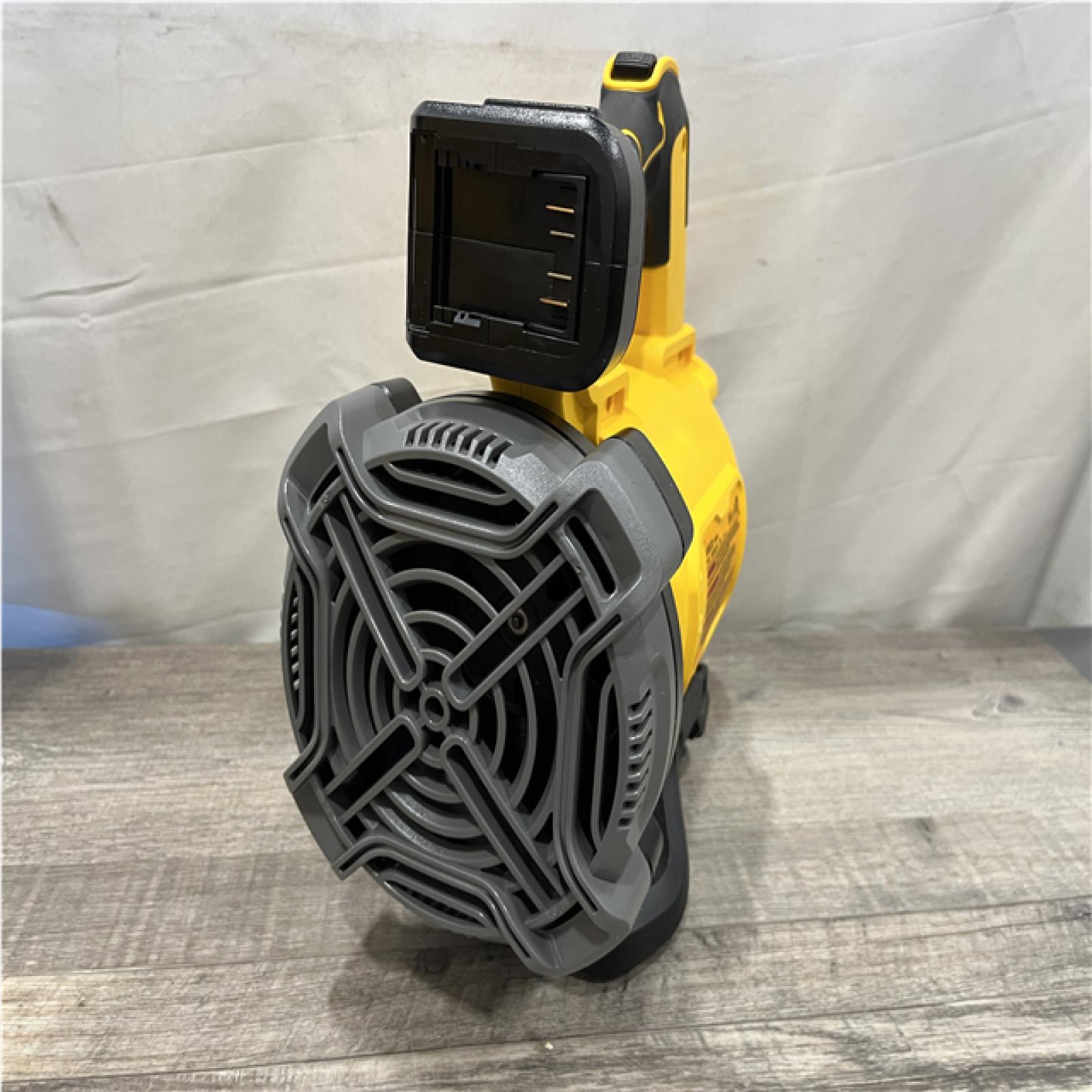 AS-IS DEWALT 20V MAX 125 MPH 450 CFM Brushless Cordless Handheld Leaf Blower with Concentrator Nozzle (Tool Only)