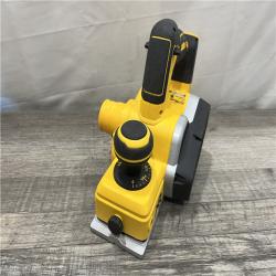 AS-IS DEWALT 20V MAX XR Cordless Brushless 3-1/4 in. Planer (Tool Only)