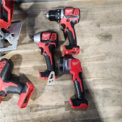 HOUSTON LOCATION - AS-IS Milwaukee M18 18V Lithium-Ion Cordless Combo Kit