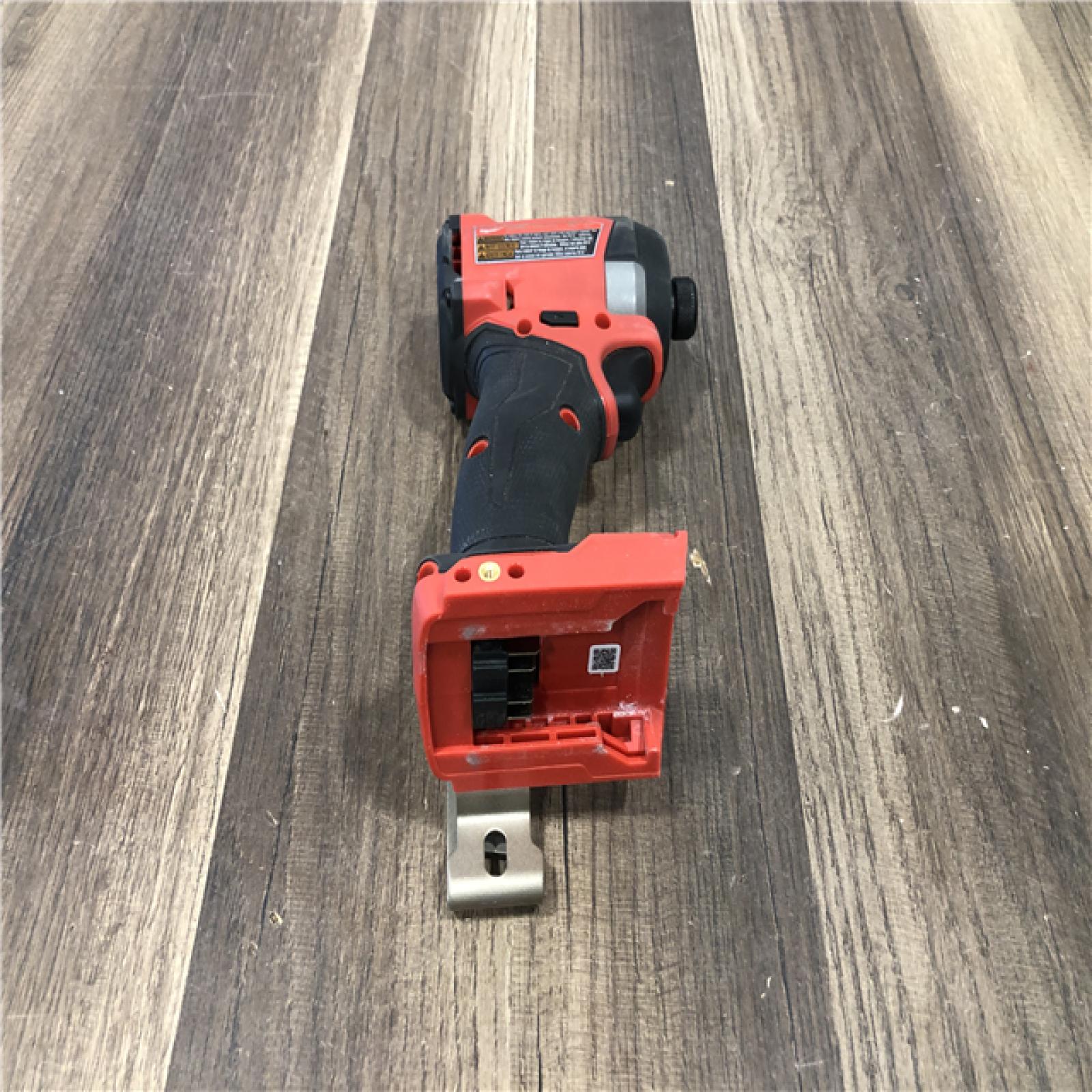 AS-IS Milwaukee  FUEL 18V Lithium-Ion Brushless Cordless 1/4 in. Hex Impact Driver (Tool-Only)