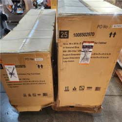 Phoenix NEW Husky Heavy-Duty 52 in. W 15-Drawer Matte Blue Steel Rolling Tool Chest Combo (SEALED)