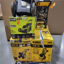 CALIFORNIA AS-IS OUTDOOR POWER EQUIPMENT