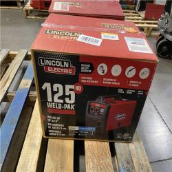 Dallas Location - As-Is Lincoln Electric 125 Amp Weld-Pak 125 Flux-Core Wire Feed Welder(Lot Of 2)