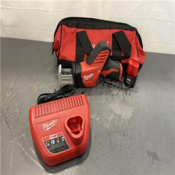 AS-IS - Milwaukee M12 12V Lithium-Ion HACKZALL Cordless Reciprocating Saw Kit