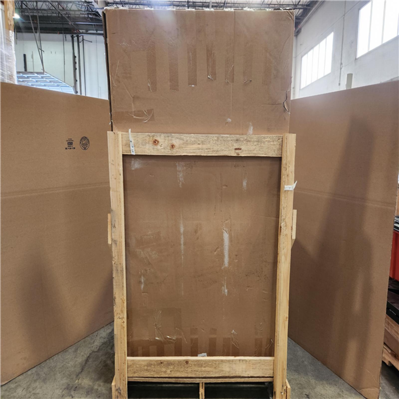 Phoenix NEW Baxton Studio Lenoir 7-Piece Grey Fabric Wood Dining Set (SEALED)