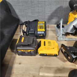 HOUSTON LOCATION - AS-IS (APPEARS LIKE NEW) DEWALT 20-Volt MAX Lithium-Ion Cordless 7-Tool Combo Kit with 2.0 Ah Battery, 5.0 Ah Battery and Charger