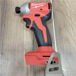 AS-IS Milwaukee M18 Compact Brushless 1/4  Hex Impact Driver Kit