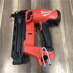 AS-IS Milwaukee FUEL 18-Volt Lithium-Ion Brushless Cordless Gen II 18-Gauge Brad Nailer (Tool-Only)