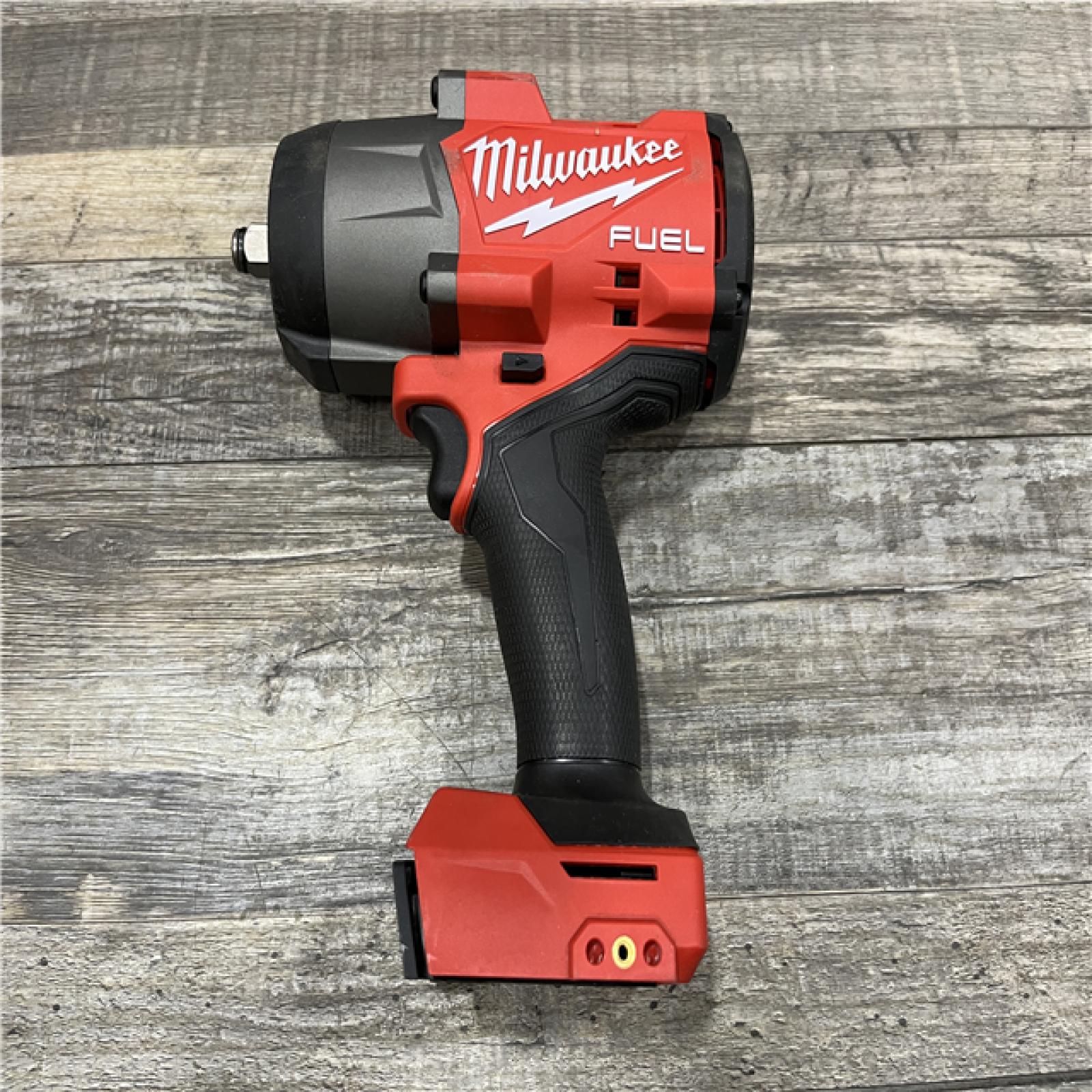 AS-IS Milwaukee FUEL 18V Lithium-Ion Brushless Cordless 1/2 in. Impact Wrench with Friction Ring (Tool-Only)