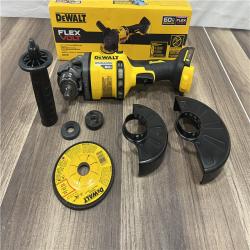 GOOD DEWALT 60V MAX Cordless Brushless 4.5 in. to 6 in. Small Angle Grinder with Kickback Brake (Tool Only)