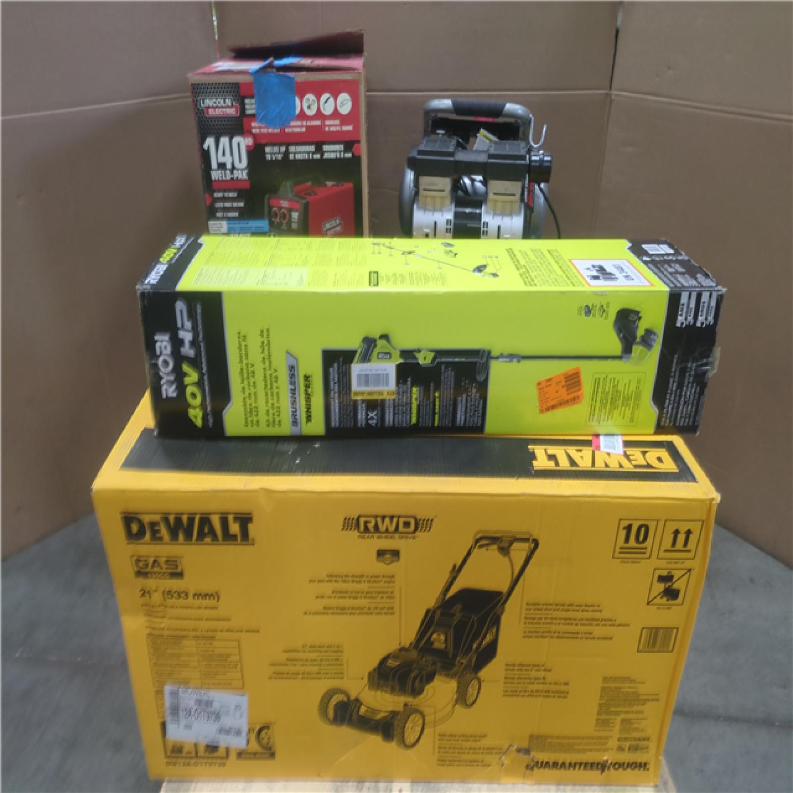 California AS-IS OUTDOOR POWER EQUIPMENT