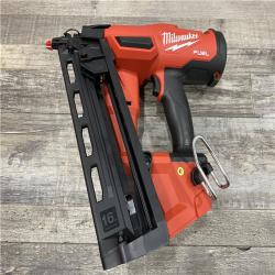 AS-IS Milwaukee FUEL 18-Volt Lithium-Ion Brushless Cordless Gen II 16-Gauge Angled Finish Nailer (Tool-Only)