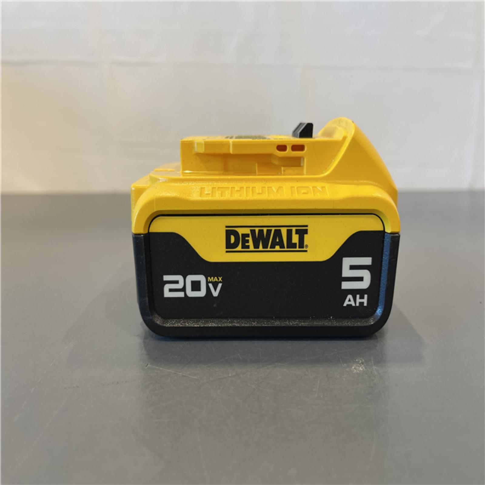 Like New! - DEWALT 20-Volt Maximum XR 5.0 Ah Battery Pack and Charger