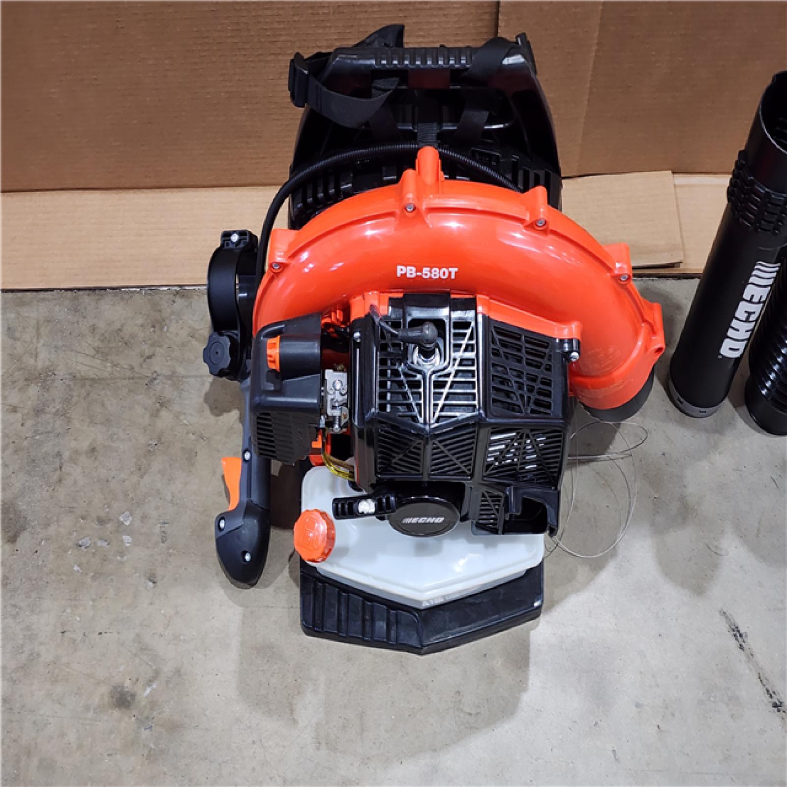HOUSTON LOCATION - AS-IS ECHO 216 MPH 517 CFM 58.2cc Gas 2-Stroke Backpack Leaf Blower with Tube Throttle