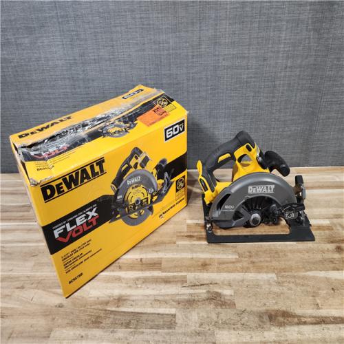 HOUSTON LOCATION - AS-IS DEWALT FLEXVOLT 60V MAX Cordless Brushless 7-1/4 in. Circular Saw with Brake (Tool Only)